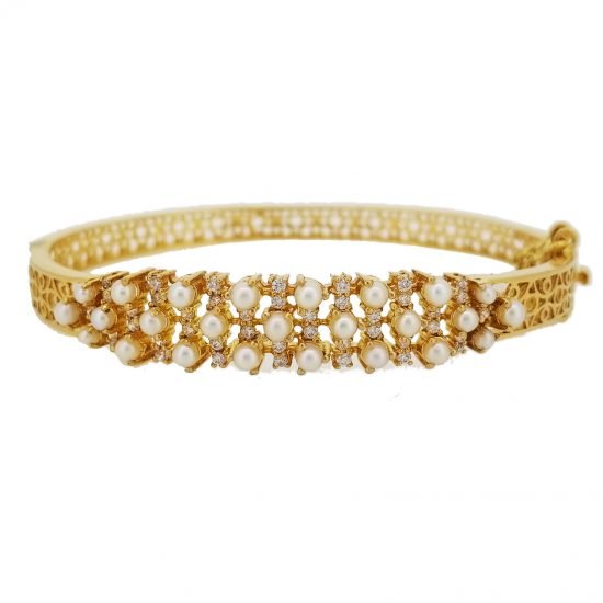 Gold-Bracelet-Pearl-Jewelry-New-Soneri-Gems