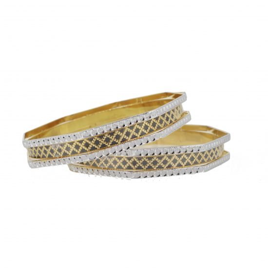 Gold-LaserCut-Bangles-Jewelry-New-Soneri-Gems