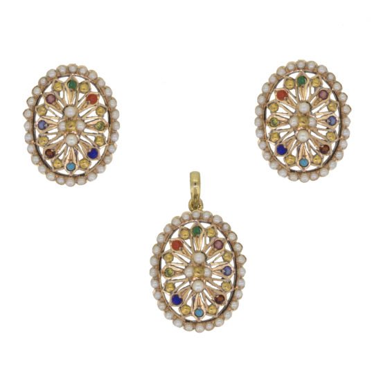 Gold-Naurattan-Pendant-set1-Jewelry-New-Soneri-Gems