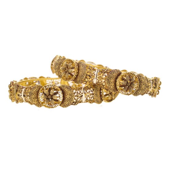 Gold Bangles New Soneri Gems