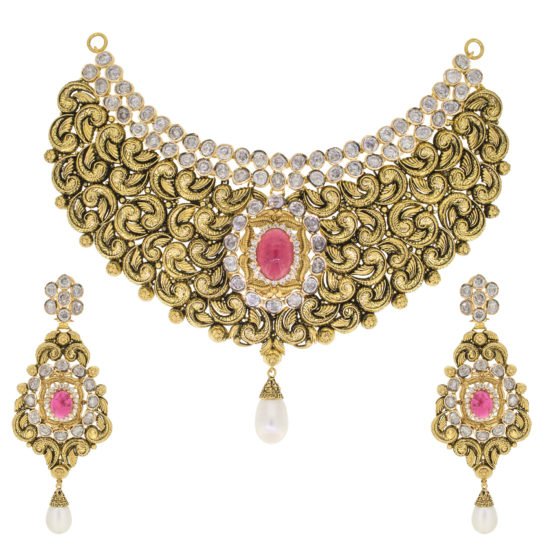 Gold Necklace Set