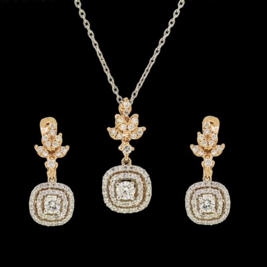 Diamond Locket set