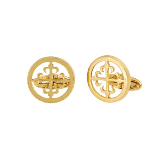 Plain gold Cufflinks