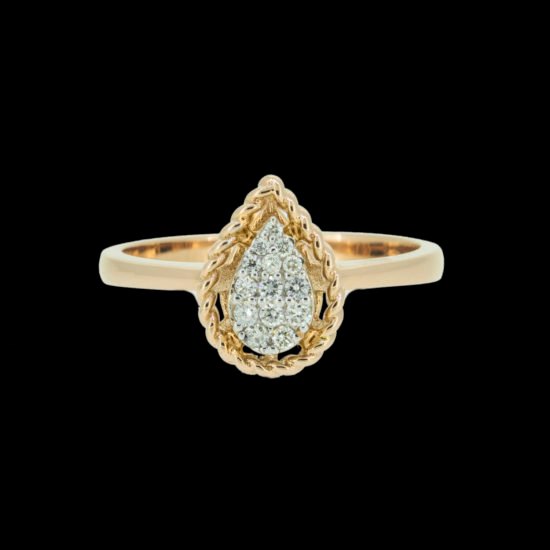 Gold and Diamond Ring