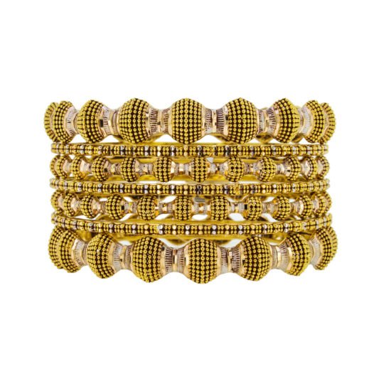 Gold Bangle Set