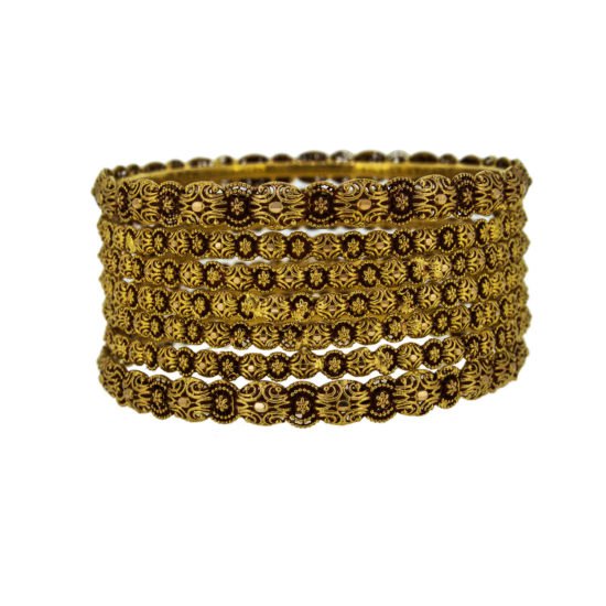 Gold Bangle set