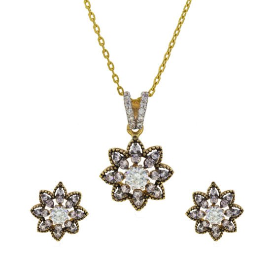 antique style gold set